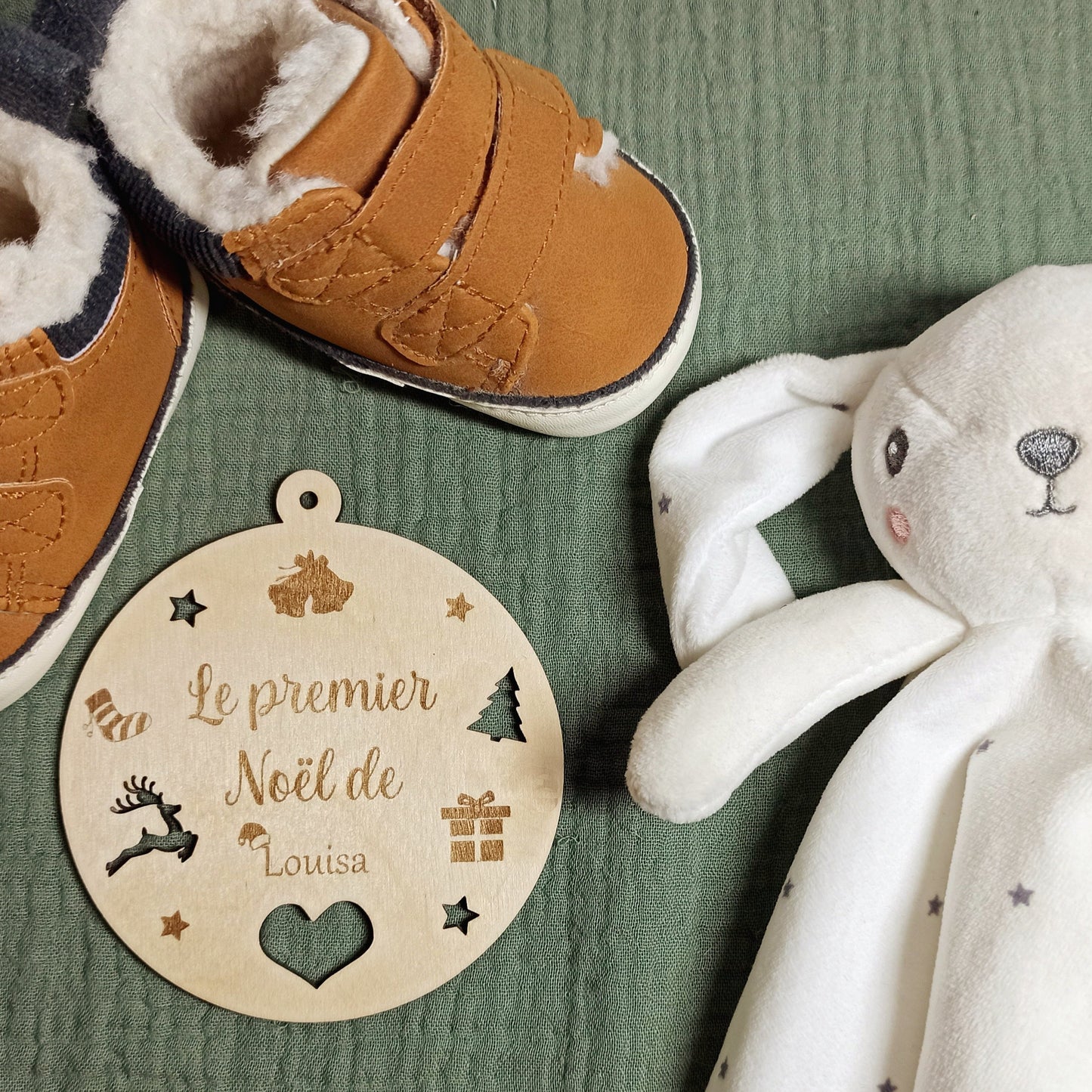 Premier Noël Bébé - Boule Noël Bébé
