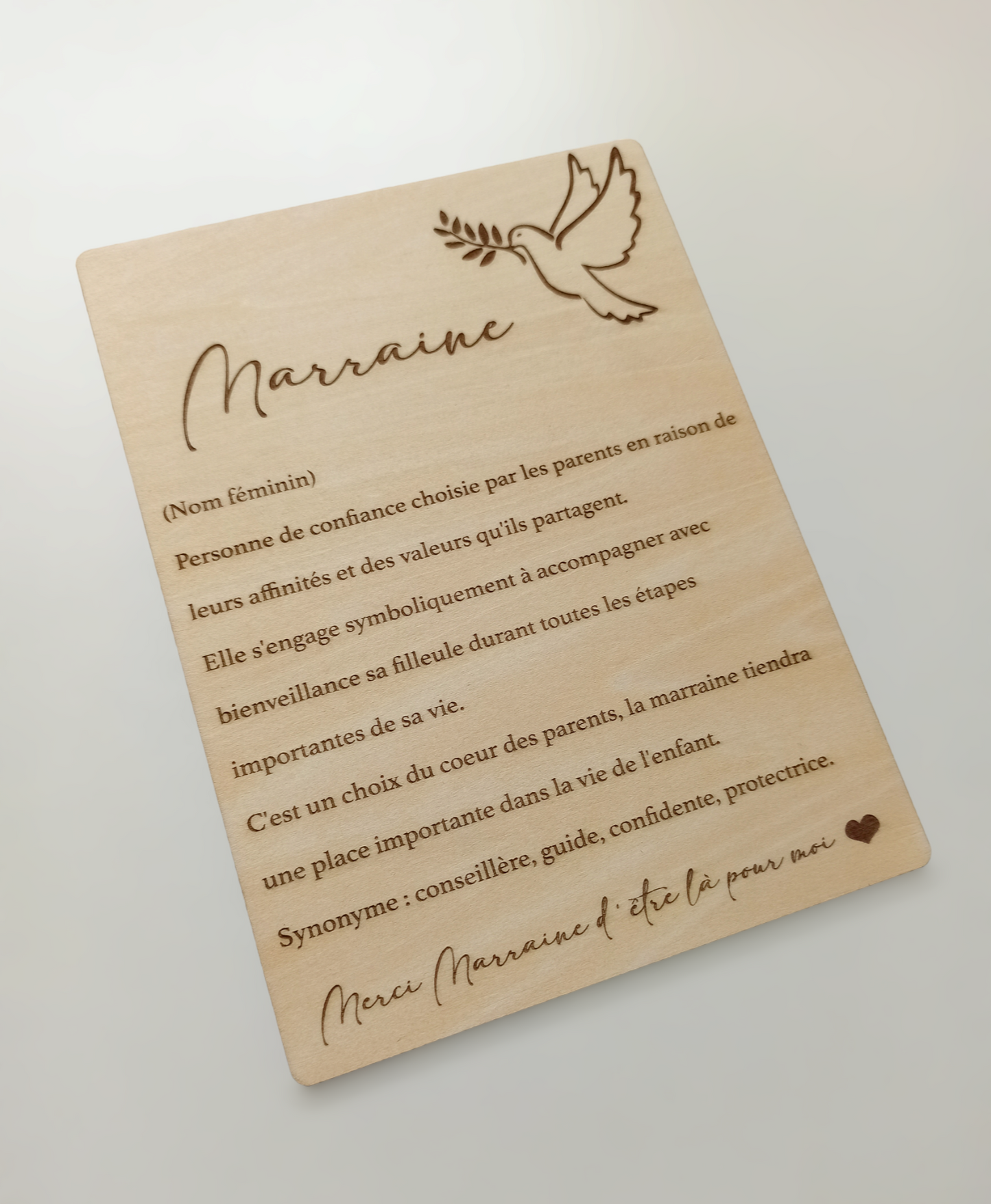Annonce Originale Parrain Marraine