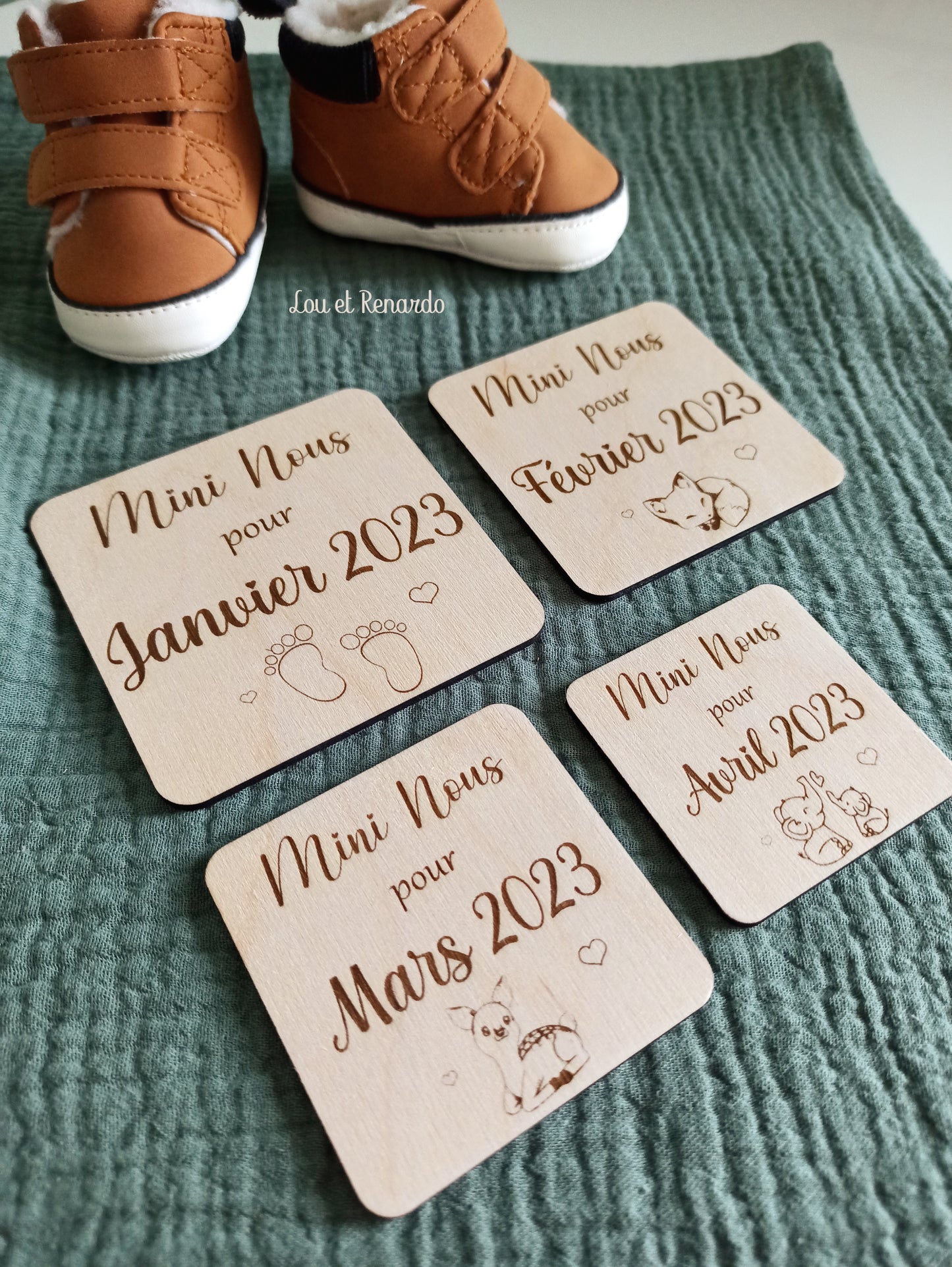 Carte Personnalisée Mini Nous