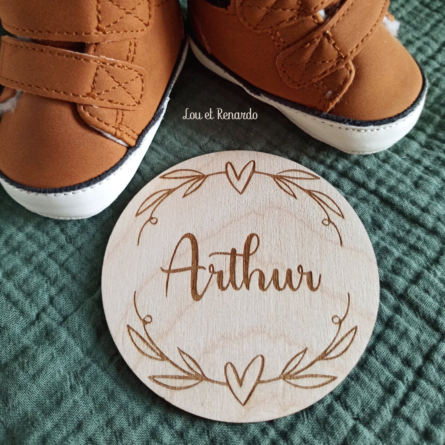 Carte Bébé Bois Sur Mesure