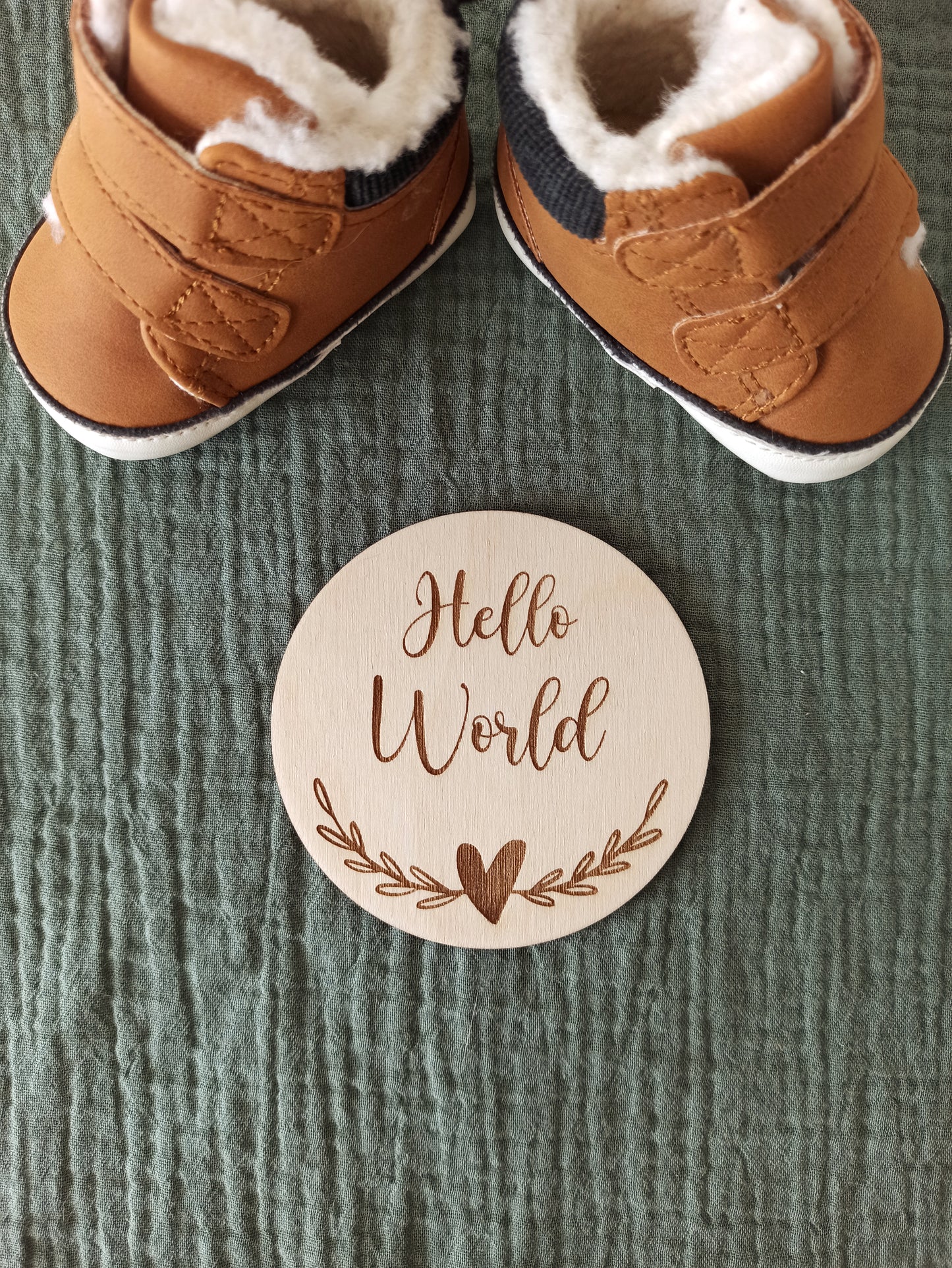 Faire-Part Naissance Hello World