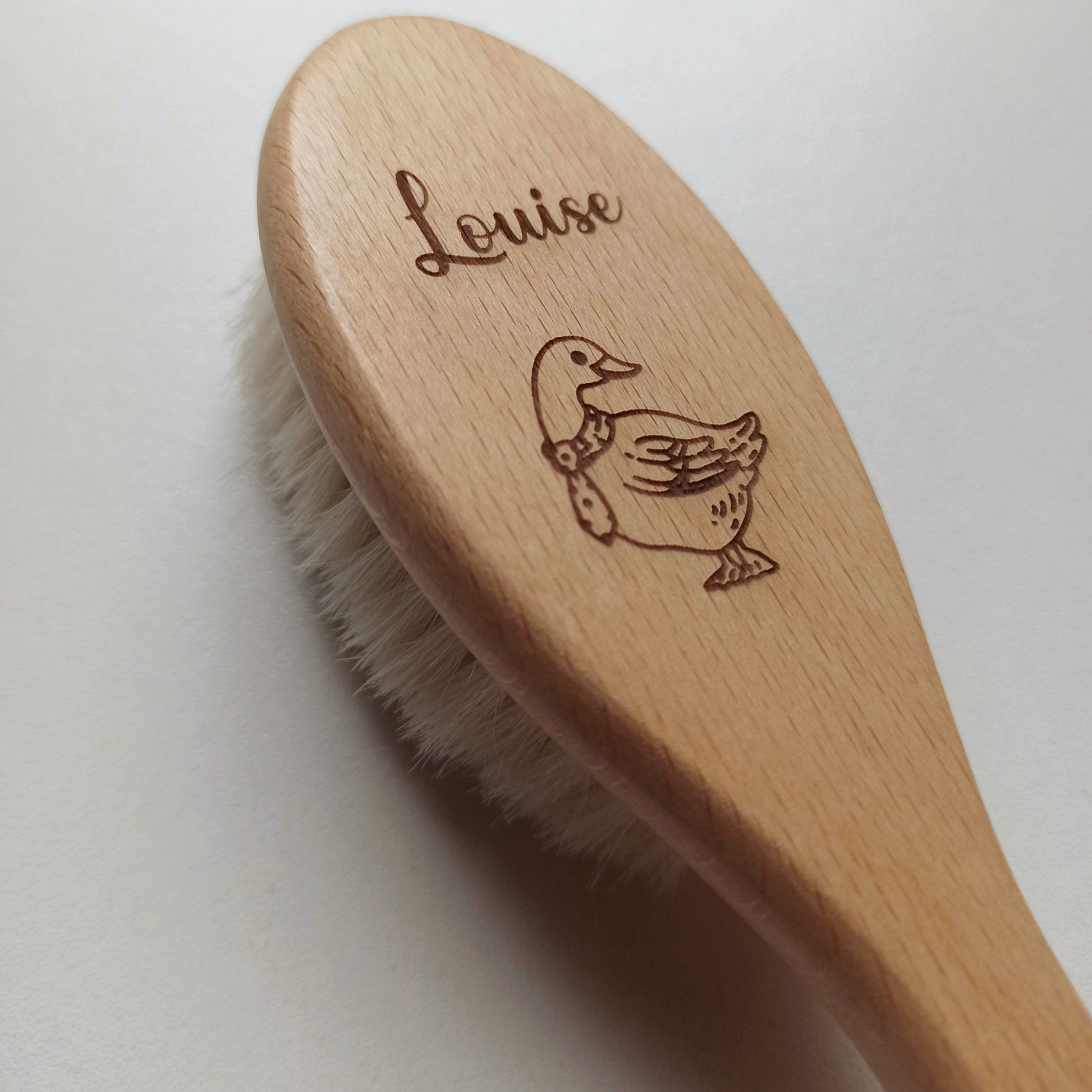 Brosse Bébé Poils Doux 