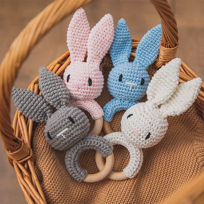 Hochet bébé crochet lapin