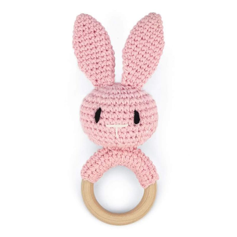 Hochet bébé crochet lapin
