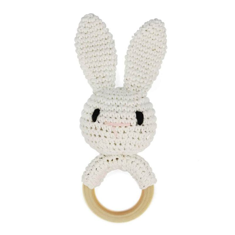 Hochet bébé crochet lapin