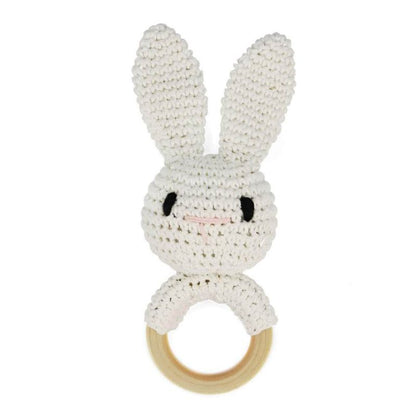 Hochet bébé crochet lapin