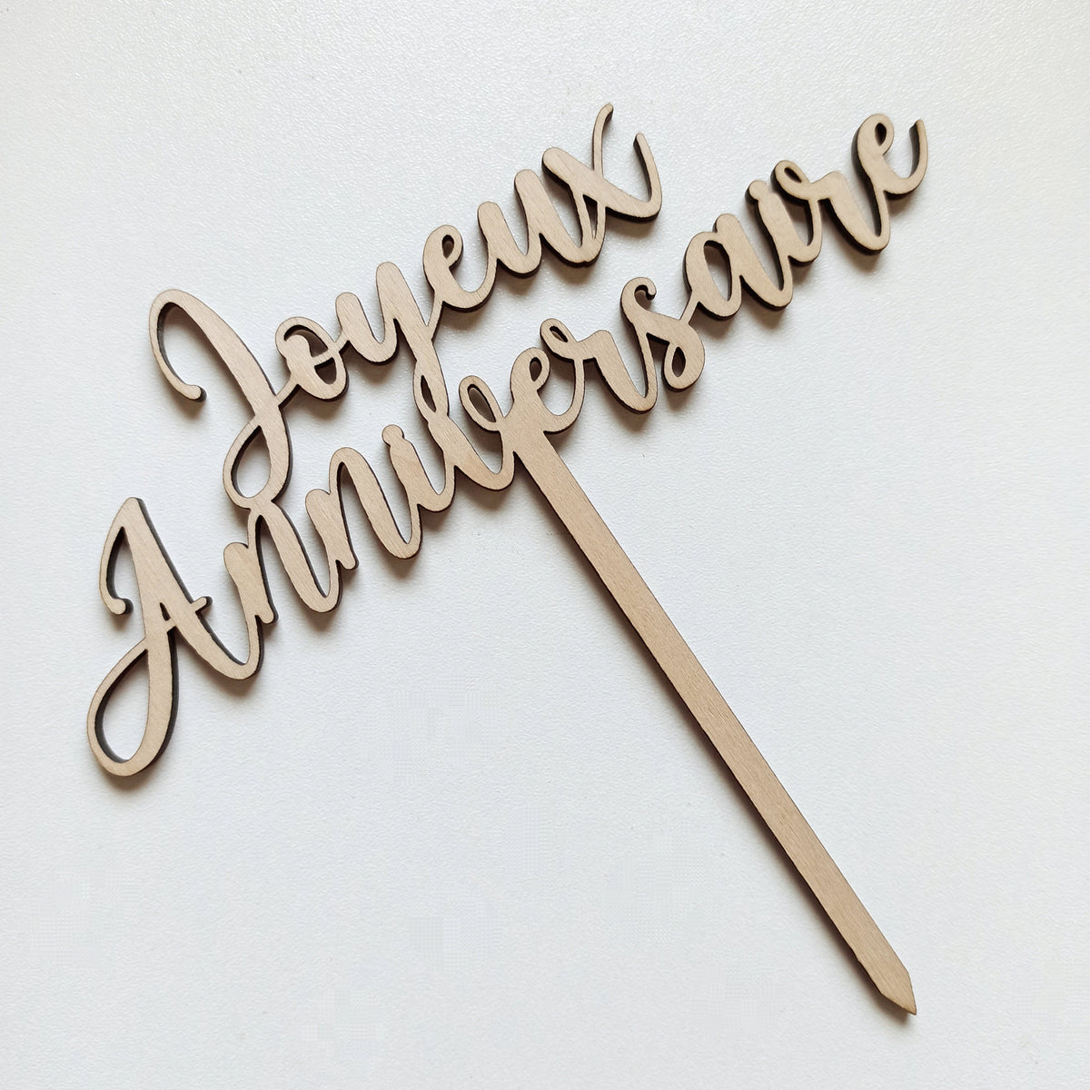 Tampon Bois Artemio 'Joyeux Anniversaire' - Tampon En Bois Pour Scrapbooking Et Carte Fête